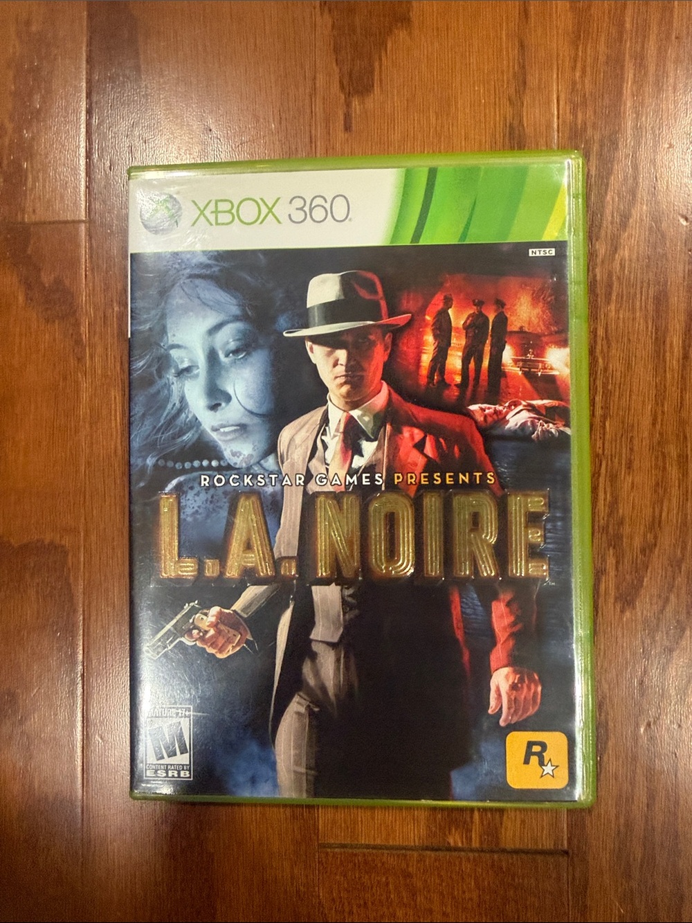 L.A. Noire Xbox 360 Rockstar Complete 3-Disc Set With Manual Crime Mystery